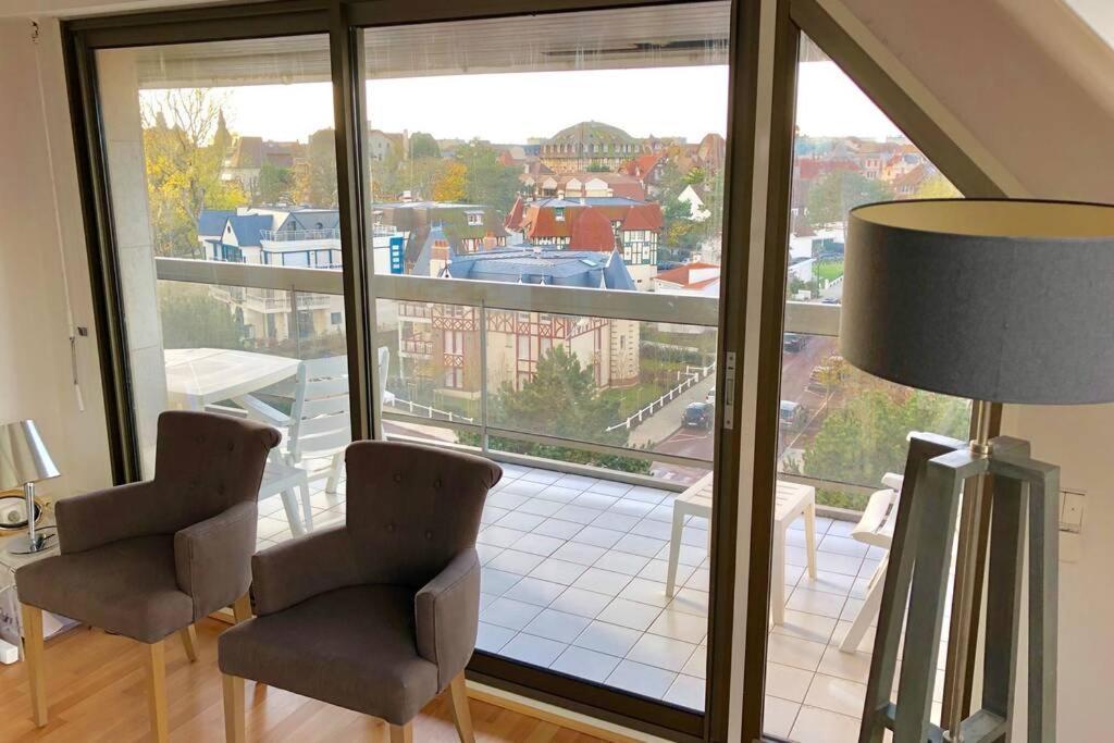 Appartement triangle d'or terrasse garage fermé Le Touquet Esterno foto